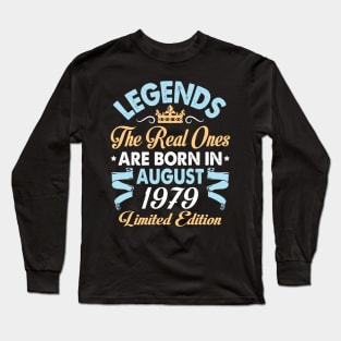 Legends The Real Ones Are Born In August 1969 Happy Birthday 51 Years Old Limited Edition Long Sleeve T-Shirt